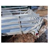 2009 Bear Trax ADAT 890 Utility Trailer - Aluminum Diamond Plate Bed - 3,000 GVW