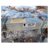 2009 Bear Trax ADAT 890 Utility Trailer - Aluminum Diamond Plate Bed - 3,000 GVW