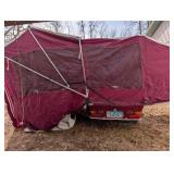 B&F Specialties Camping & Cargo Trailer DPSMN 040638 GAWR 500 lb