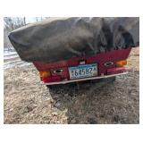 B&F Specialties Camping & Cargo Trailer DPSMN 040638 GAWR 500 lb