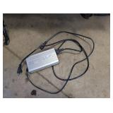 Electric Scooter - Red, Dual Headlights, Removable Battery, Charger Included