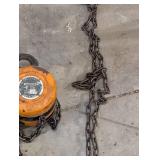 Central Machinery HS Type Chain Block 1 Ton Lift 3 ft