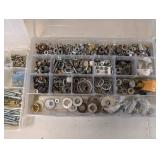 Assorted Hardware Fasteners - Screws, Nuts, Washers, Bolts & Brackets