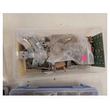 Assorted Hardware Fasteners - Screws, Nuts, Washers, Bolts & Brackets