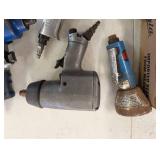 Craftsman & Blue-Point Pneumatic Tool Set - Impact Wrenches, Die Grinders