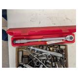 Assorted Socket Sets & Torque Wrench Kit - SAE/Metric Sockets, Adapters & Bits