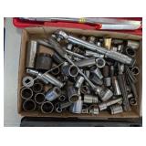 Assorted Socket Sets & Torque Wrench Kit - SAE/Metric Sockets, Adapters & Bits