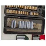 Assorted Socket Sets & Torque Wrench Kit - SAE/Metric Sockets, Adapters & Bits