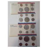 US Mint Proof Sets from 1976 and 1977. 24 Coins