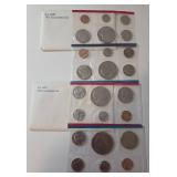 US Mint Proof Sets from 1976 and 1977. 24 Coins