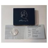 1732-1982 George Washington Silver Commemorative Half Dollar Coin. Recognition of George Washington 250th Anniversary of his birth. - COA