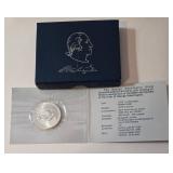 1732-1982 George Washington Silver Commemorative Half Dollar Coin. Recognition of George Washington 250th Anniversary of his birth. - COA