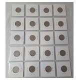 20 - 1941 Jefferson Nickels / Monticello