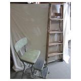Vintage Cosco stepstool and Ladder