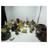 Wildlife Floral Planters and Figurines