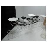 Candle Globes and Champagne Glasses