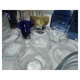 Glass Vases and Bowls