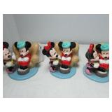 Mickey and Minnie Mouse Floral Planters