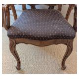 DR - Vintage Thomasville Dining Table Set with 2 Leaves, 6 Chairs