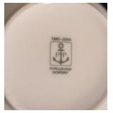 K - Porsgrund Fauna Dinnerware - 8 Plates, Norway