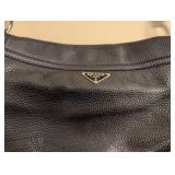 LR - Prada Black Pebbled Leather Purse