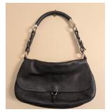 LR - Prada Black Pebbled Leather Purse