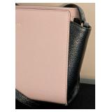 LR - Kate Spade New York Grand Crossbody Leather Purse - Pink & Black