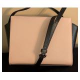 LR - Kate Spade New York Grand Crossbody Leather Purse - Pink & Black