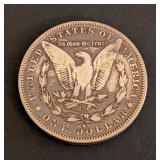 K - Morgan Silver Dollar - 1890-S San Francisco Mint