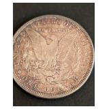 K - Morgan Silver Dollar 1897 - No Mint Mark (Philadelphia Mint)