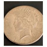 K - 1923-S Silver Peace Dollar