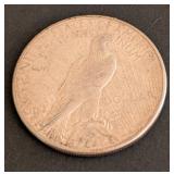K - 1923-S Silver Peace Dollar