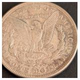 K - 1921-D Morgan Silver Dollar