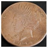 K - 1922-S Peace Dollar