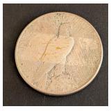 K - 1927-S Peace Dollar - Silver United States Dollar Coin, San Francisco Mint