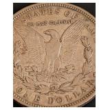 K - Morgan Silver Dollar 1921-D Denver Mint - One Dollar