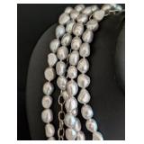 K - Assorted Pearl Fashion Jewelry - Faux & Cultured Pearl Earrings, Necklaces & Bracelets