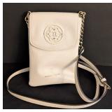 LR - Nanette Lepore Embossed Phone Daphney Leather Crossbody
