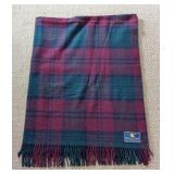 LR - Highland Tweeds Wool Throw Blanket Plaid - Made in UK