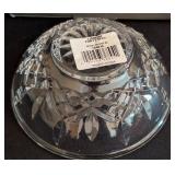 LR - Waterford Crystal Lismore Lead Crystal Party Dish Bowl