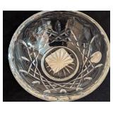 LR - Waterford Crystal Lismore Lead Crystal Party Dish Bowl