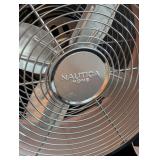 LR - Nautica Home Pink Vintage Fan - 11" High x 10" Diameter