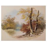 LR - Framed Vintage Oil Painting - Unsigned