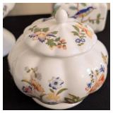LR - Ansley Porcelain Floral Vases & Trinket Boxes - 5-Piece Set