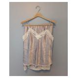 B2 - Christian Dior Vintage Camisole & Slip Set - 100% Polyester - Medium