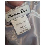 B2 - Christian Dior Vintage Camisole & Slip Set - 100% Polyester - Medium