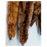 B2 - Vintage Mink Stoles Pair