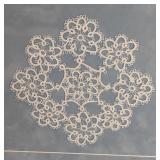 B2 - Pair of Framed Crochet Doilies