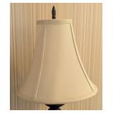 UL - Pair of Black Table Lamps - 30" Tall (Lot of 2)