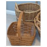 B2 - Decorative Wicker Baskets - 8 Pcs